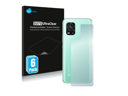 Xiaomi Mi 10 Lite Zoom (Hátlapi) típusú telefonhoz 6db-os Savvies SU75 kijelzőfólia