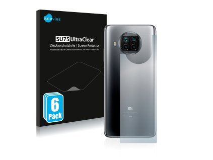 Xiaomi Mi 10T Lite (Hátlapi) típusú telefonhoz 6db-os Savvies SU75 kijelzőfólia