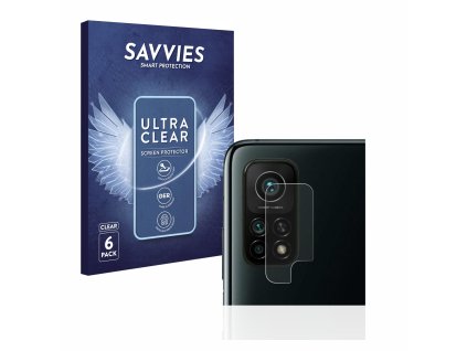Xiaomi Mi 10T Pro 5G (Csak kamera) típusú telefonhoz 6db-os Savvies SU75 kijelzőfólia