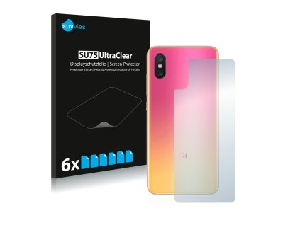 Xiaomi Mi 8 Pro (Hátlapi) típusú telefonhoz 6db-os Savvies SU75 kijelzőfólia