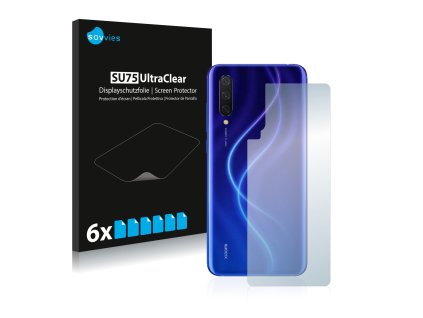 Xiaomi Mi 9 Lite (Hátlapi) típusú telefonhoz 6db-os Savvies SU75 kijelzőfólia