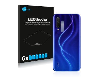 Xiaomi Mi 9 Lite (Csak kamera) típusú telefonhoz 6db-os Savvies SU75 kijelzőfólia