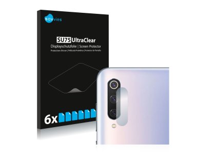Xiaomi Mi 9 Pro (Csak kamera) típusú telefonhoz 6db-os Savvies SU75 kijelzőfólia