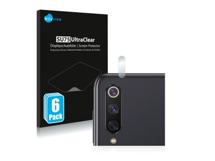 Xiaomi Mi 9 SE (Csak kamera) típusú telefonhoz 6db-os Savvies SU75 kijelzőfólia