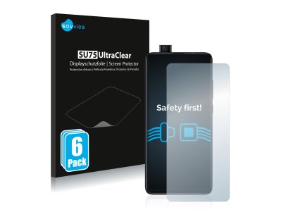 Xiaomi Mi 9T Pro típusú telefonhoz 6db-os Savvies SU75 kijelzőfólia