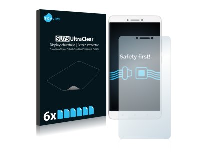 Xiaomi Mi Max típusú telefonhoz 6db-os Savvies SU75 kijelzőfólia