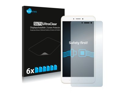 Xiaomi Mi Max 2 típusú telefonhoz 6db-os Savvies SU75 kijelzőfólia
