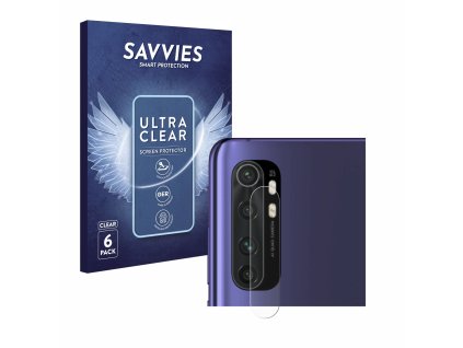Xiaomi Mi Note 10 Lite (Csak kamera) típusú telefonhoz 6db-os Savvies SU75 kijelzőfólia
