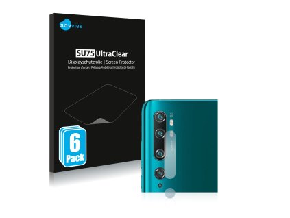 Xiaomi Mi Note 10 Pro (Csak kamera) típusú telefonhoz 6db-os Savvies SU75 kijelzőfólia