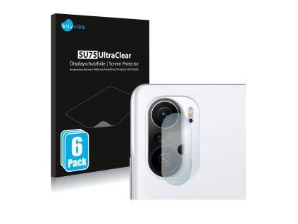 Xiaomi Poco F3 (Csak kamera) típusú telefonhoz 6db-os Savvies SU75 kijelzőfólia