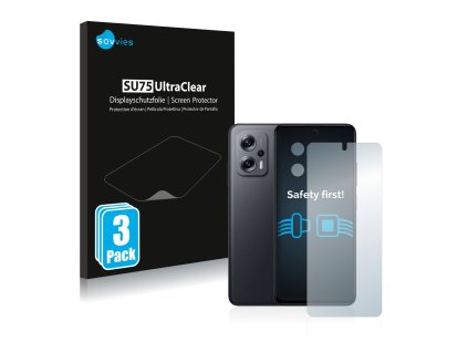 Xiaomi Poco X4 GT (Előlapi + Kamera) típusú telefonhoz 6db-os Savvies SU75 kijelzőfólia
