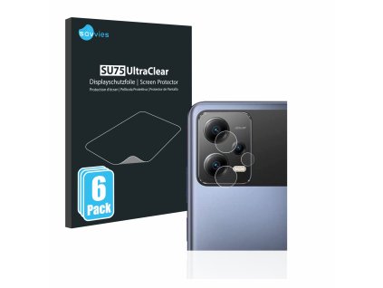 Xiaomi Poco X5 (Csak kamera) típusú telefonhoz 6db-os Savvies SU75 kijelzőfólia