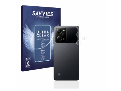 Xiaomi Poco X5 Pro (Csak kamera) típusú telefonhoz 6db-os Savvies SU75 kijelzőfólia