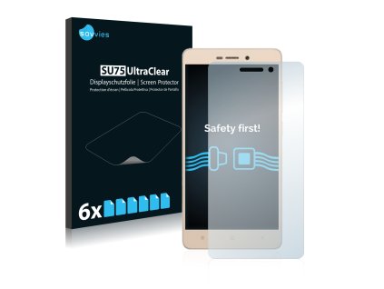 Xiaomi Redmi 3 típusú telefonhoz 6db-os Savvies SU75 kijelzőfólia
