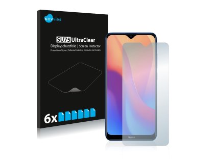 Xiaomi Redmi 8A típusú telefonhoz 6db-os Savvies SU75 kijelzőfólia