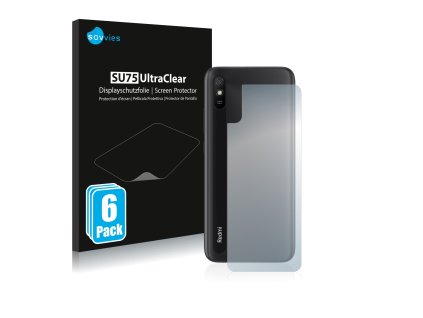 Xiaomi Redmi 9A (Hátlapi) típusú telefonhoz 6db-os Savvies SU75 kijelzőfólia