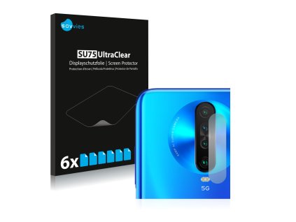 Xiaomi Redmi K30 (Csak kamera) típusú telefonhoz 6db-os Savvies SU75 kijelzőfólia
