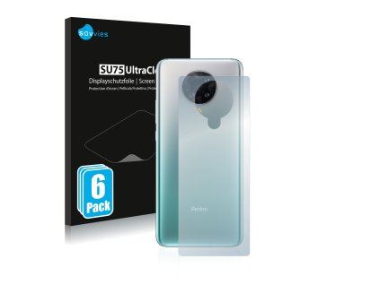 Xiaomi Redmi K30 Ultra (Hátlapi) típusú telefonhoz 6db-os Savvies SU75 kijelzőfólia