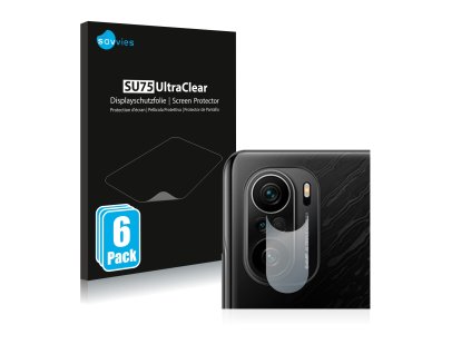 Xiaomi Redmi K40 Pro (Csak kamera) típusú telefonhoz 6db-os Savvies SU75 kijelzőfólia