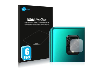 Xiaomi Redmi Note 10 Lite (Csak kamera) típusú telefonhoz 6db-os Savvies SU75 kijelzőfólia