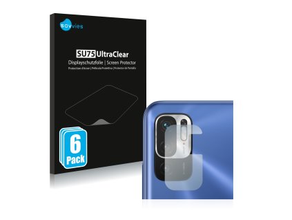 Xiaomi Redmi Note 10T 5G (Csak kamera) típusú telefonhoz 6db-os Savvies SU75 kijelzőfólia