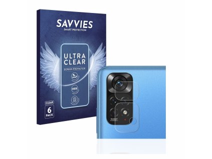 Xiaomi Redmi Note 11 (Csak kamera) típusú telefonhoz 6db-os Savvies SU75 kijelzőfólia