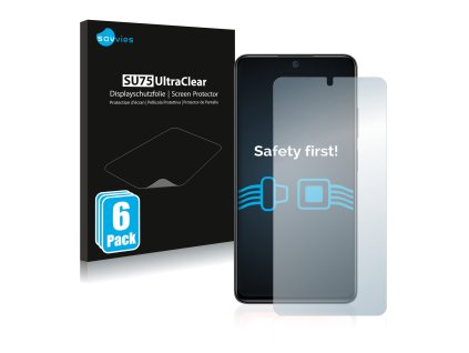 Xiaomi Redmi Note 11 Pro típusú telefonhoz 6db-os Savvies SU75 kijelzőfólia