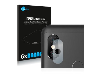 Xiaomi Redmi Note 6 Pro (Csak kamera) típusú telefonhoz 6db-os Savvies SU75 kijelzőfólia