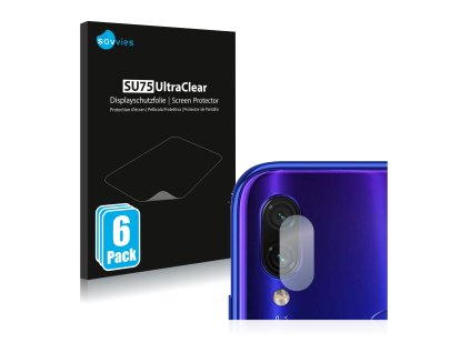 Xiaomi Redmi Note 7 (Csak kamera) típusú telefonhoz 6db-os Savvies SU75 kijelzőfólia