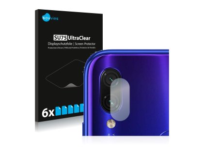 Xiaomi Redmi Note 7S (Csak kamera) típusú telefonhoz 6db-os Savvies SU75 kijelzőfólia