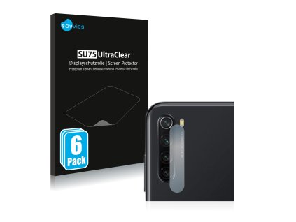 Xiaomi Redmi Note 8 2021 (Csak kamera) típusú telefonhoz 6db-os Savvies SU75 kijelzőfólia