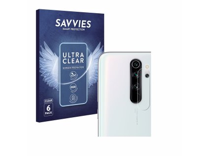 Xiaomi Redmi Note 8 Pro (Csak kamera) típusú telefonhoz 6db-os Savvies SU75 kijelzőfólia