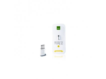 APPACS Micro USB (lány) - Type-C (fiú) átalakító adapter (APUSB2), ezüst