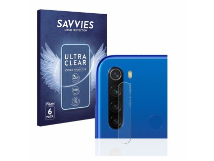 Xiaomi Redmi Note 8T (Csak kamera) típusú telefonhoz 6db-os Savvies SU75 kijelzőfólia