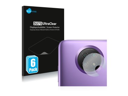 Xiaomi Redmi Note 9 5G (Csak kamera) típusú telefonhoz 6db-os Savvies SU75 kijelzőfólia