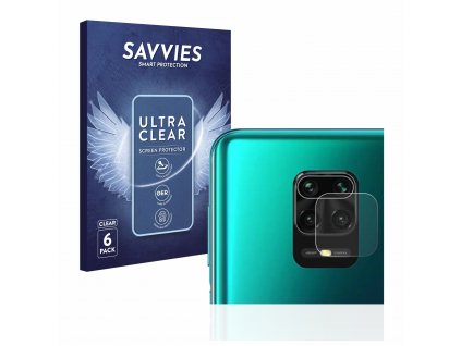 Xiaomi Redmi Note 9 Pro (Csak kamera) típusú telefonhoz 6db-os Savvies SU75 kijelzőfólia
