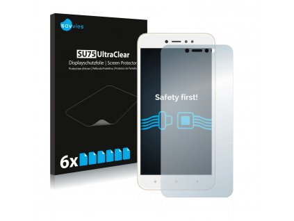 Xiaomi Redmi Y1 típusú telefonhoz 6db-os Savvies SU75 kijelzőfólia