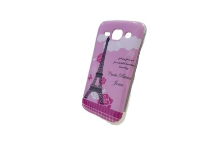 Samsung Galaxy J1, J100, mintás gumis hátlaptok, Eiffel 08