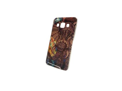Samsung Galaxy S3 mini, i8190, i8200, mintás gumis hátlaptok, elefánt