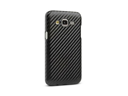 Samsung Galaxy S7, G930, Carbon mintás műanyag hátlaptok, fekete
