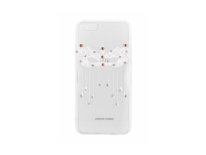 Samsung Galaxy S8 Plus, G955, Vennus Art köves, gumis hátlaptok, fehér 02