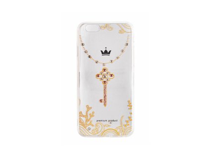Samsung Galaxy S8 Plus, G955, Vennus Art köves, gumis hátlaptok, arany 03