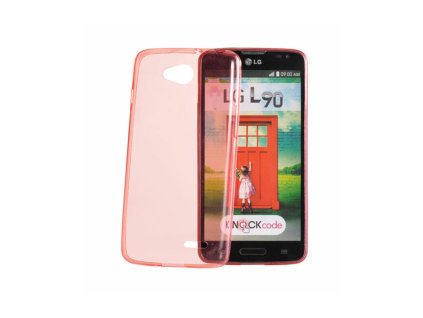 LG G3 mini, D722, Ultra Slim 0,3mm gumis hátlaptok, piros
