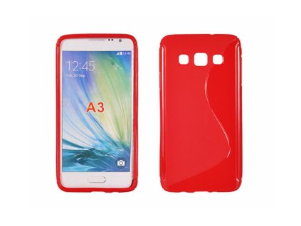 LG G4, H815, S-line gumis hátlaptok, piros