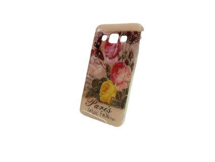 Samsung Galaxy Grand, i9080, mintás gumis hátlaptok, Párizs