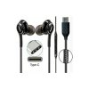 Samsung S21 AKG eredeti, gyári vezetékes headset EO-IG955, G973 (Type-C)(IC100BBE), fekete (Szín Fekete)