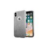 Apple iPhone 11 Pro Max, (6.5), Glitter Bling csillámos gumis hátlaptok, fekete