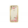 Flower virágos hátlaptok Apple iPhone 11 Pro, (5.8) típusú készülékre, arany