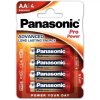 Panasonic Pro Power alkáli tartós ceruza elem 1,5V AA (4 darabos)