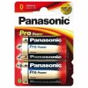 Panasonic Pro Power alkáli tartós Góliát elem 1,5V D2 - LR20 (2 darabos)